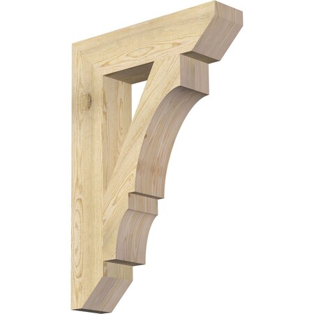Ekena Millwork Balboa Slat Rough Sawn Bracket, Douglas Fir, 6"W x 26"D x 38"H BKT06X26X38BOA06RDF